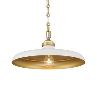 Buy off-white-cream Crowne Outdoor (Damp) Pendant by Minka-Lavery