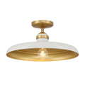 Crowne Outdoor (Damp) Semi-Flush Mount Ceiling Light by Minka-Lavery