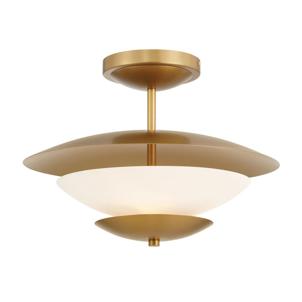 Solara Outdoor (Damp) Semi Flush Mount Light by Minka-Lavery