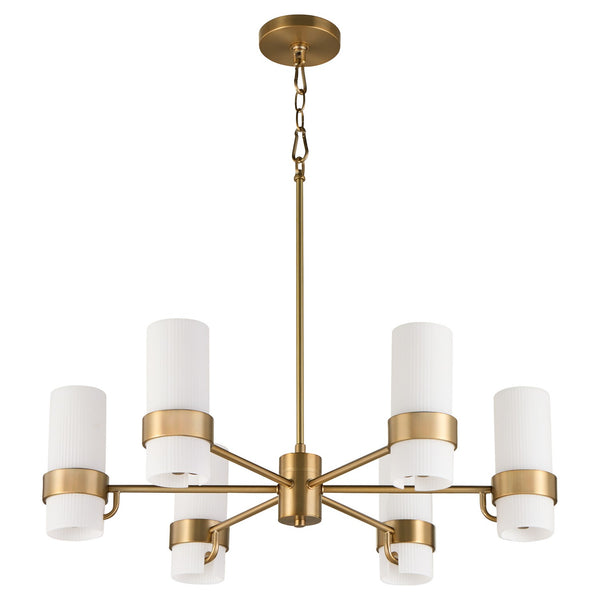 Sojourn Outdoor (Damp) Chandelier by Quorum
