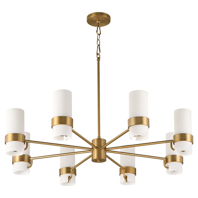 Sojourn Outdoor (Damp) Chandelier by Quorum