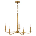 Rutherford Outdoor (Damp) Chandelier by Quorum