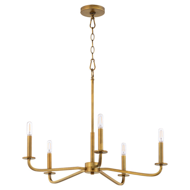 Rutherford Outdoor (Damp) Chandelier by Quorum
