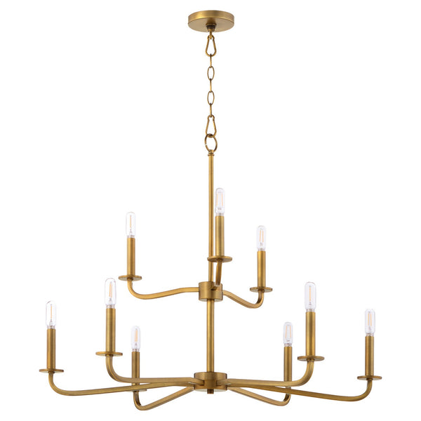 Rutherford Outdoor (Damp) Chandelier by Quorum