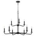 Rutherford Outdoor (Damp) Chandelier by Quorum