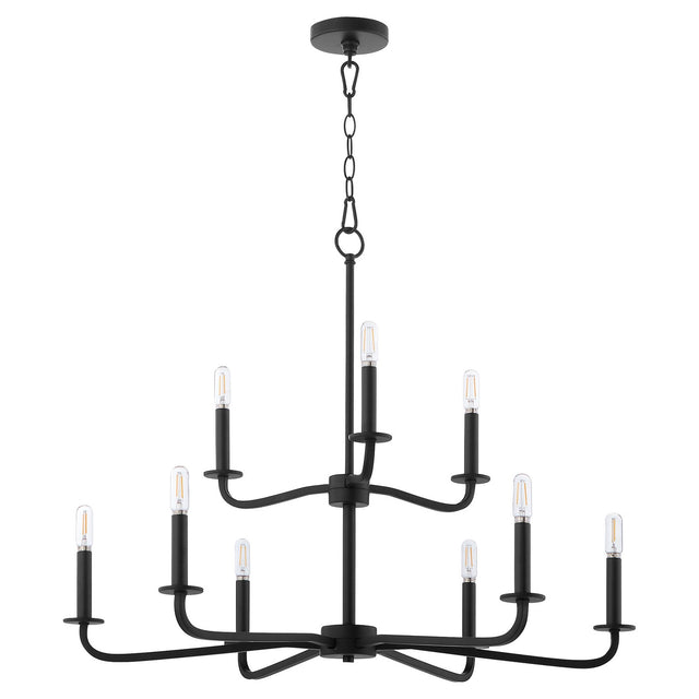 Rutherford Outdoor (Damp) Chandelier by Quorum