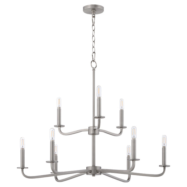 Rutherford Outdoor (Damp) Chandelier by Quorum