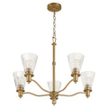 Lawton Outdoor (Damp) Chandelier by Quorum