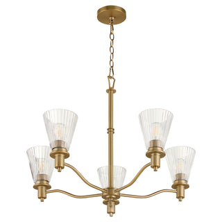 Lawton Outdoor (Damp) Chandelier by Quorum