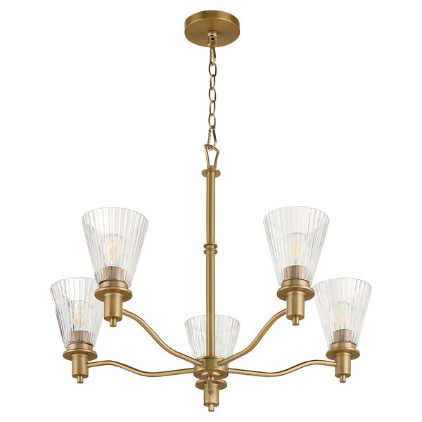 Lawton Outdoor (Damp) Chandelier by Quorum