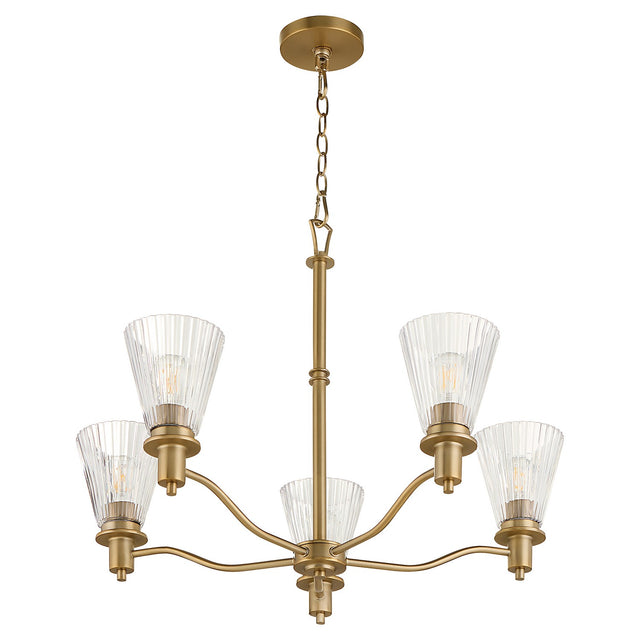 Lawton Outdoor (Damp) Chandelier by Quorum