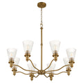 Lawton Outdoor (Damp) Chandelier by Quorum