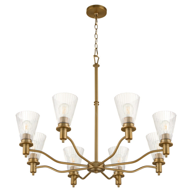 Lawton Outdoor (Damp) Chandelier by Quorum