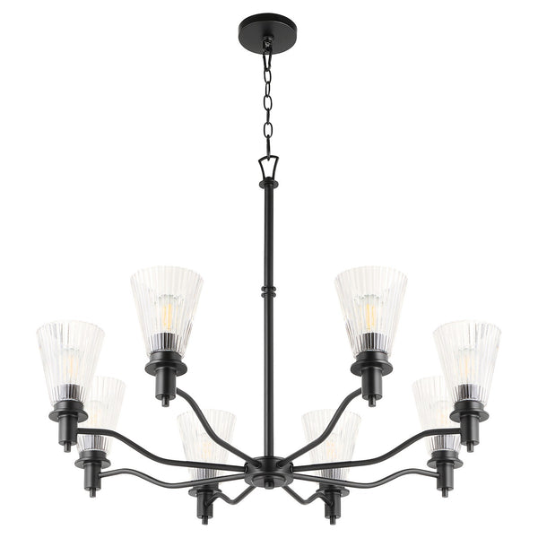 Lawton Outdoor (Damp) Chandelier by Quorum