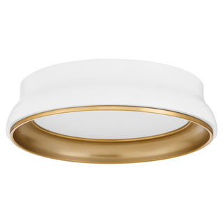 Buy studio-white-brushed-brass Legend Outdoor (Damp) Ceiling Mount Light by Quorum