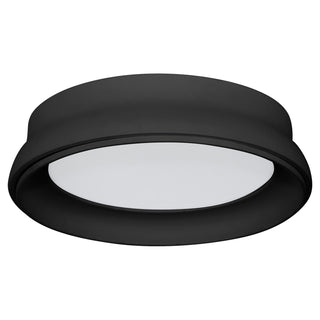 Buy matte-black-and-white-shade Legend Outdoor (Damp) Ceiling Light by Quorum