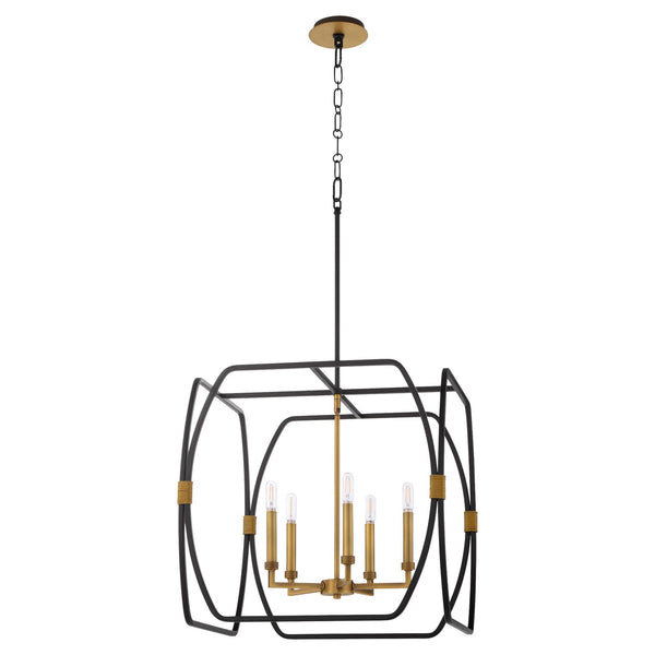 Bishop Outdoor (Damp) Pendant by Quorum