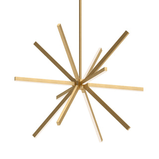 Buy brushed-gold Sirius Chandelier by Kuzco Lighting