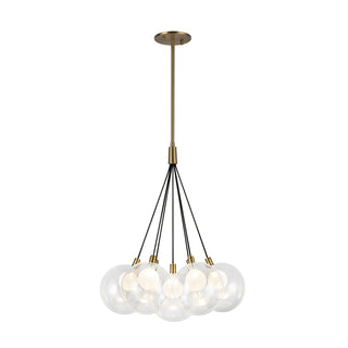 Buy brushed-gold Bolla Chandelier by Kuzco Lighting