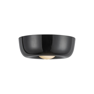 Buy glossy-black Hayden Flush Mount Ceiling Light by Kuzco Lighting