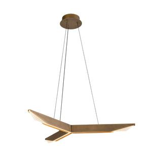 Buy vintage-brass Tachi Pendant by Kuzco Lighting