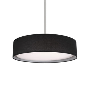 Buy black-with-white-acrylic-diffuser-glass-and-black-shade Dalton Pendant by Kuzco Lighting