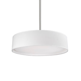Buy white-with-white-acrylic-diffuser-glass-and-white-shade Dalton Pendant by Kuzco Lighting
