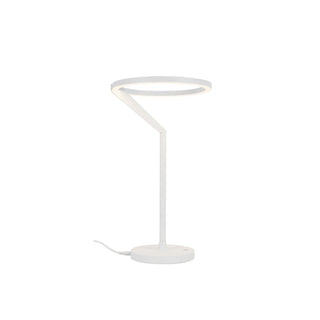 Buy white-with-frosted-acrylic-lens-glass-and-white-shade Roda Table Accent Lamp by Kuzco Lighting