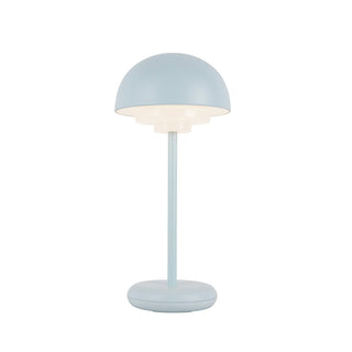 Buy sky-blue-with-frosted-acrylic-lens-glass-and-frosted-shade Hinata Table Lamp by Kuzco Lighting
