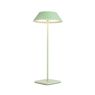Buy sage-green-with-frosted-acrylic-lens-glass Pela Table Lamp by Kuzco Lighting