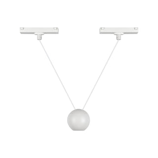 Buy white-with-clear-acrylic-lens-glass Faria Double Pendant by Kuzco Lighting