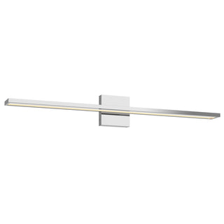 Buy chrome-with-acrylic-light-guide-glass-and-white-shade Brio Vanity by Kuzco Lighting