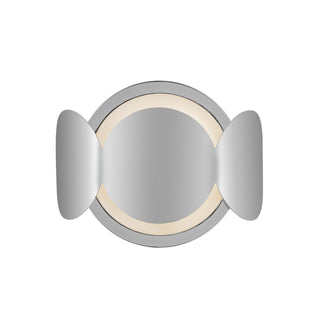 Buy chrome-opal-glass Ciel Sconce by Kuzco Lighting