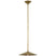 Hand-Rubbed Antique Brass with Hand-Rubbed Antique Brass Glass and Brass/Gold Shade