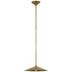 Hand-Rubbed Antique Brass with Hand-Rubbed Antique Brass Glass and Brass/Gold Shade