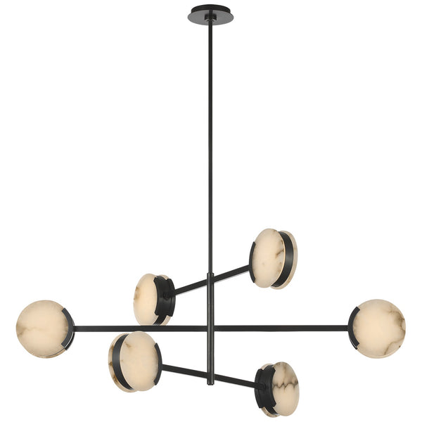 Melange Outdoor (Damp) Chandelier by Visual Comfort Signature