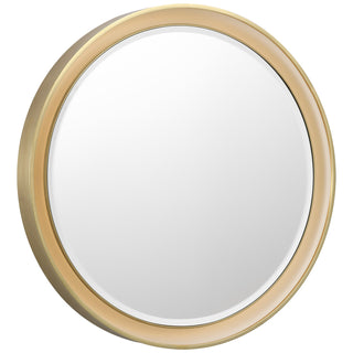 Buy hand-rubbed-antique-brass Tricia Outdoor (Damp) Mirror by Visual Comfort Signature