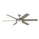 Mint Outdoor (Damp) Ceiling Fan with Light by Kichler
