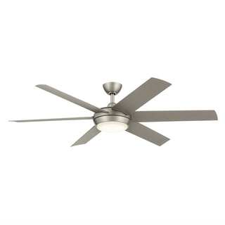 Mint Outdoor (Damp) Ceiling Fan with Light by Kichler