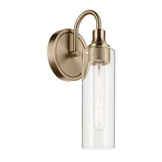 Buy champagne-bronze Kavi Outdoor (Damp) Sconce by Kichler