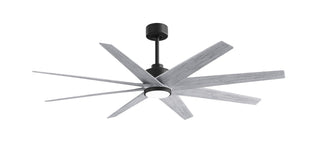 Buy matte-black-finish-with-barn-wood-tone-blades Ariella-LK Ceiling Fan by Matthews Fan Company