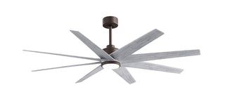 Buy textured-bronze-finish-with-barn-wood-tone-blades Ariella-LK Ceiling Fan by Matthews Fan Company