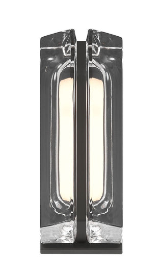 Buy black-with-clear-glass-glass-and-clear-shade Outdoor (Wet) Lantern by Eurofase