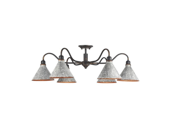 Jasper Semi Flush Mount Light by Golden