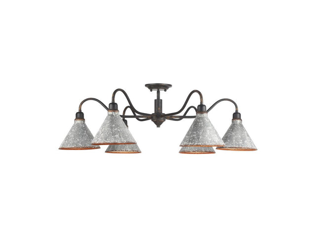 Jasper Semi Flush Mount Light by Golden