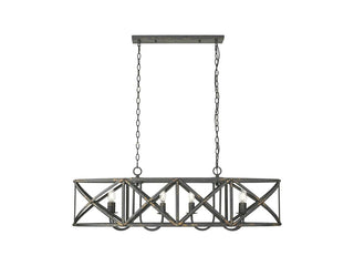 Buy antique-black-iron Alcott Pendant by Golden