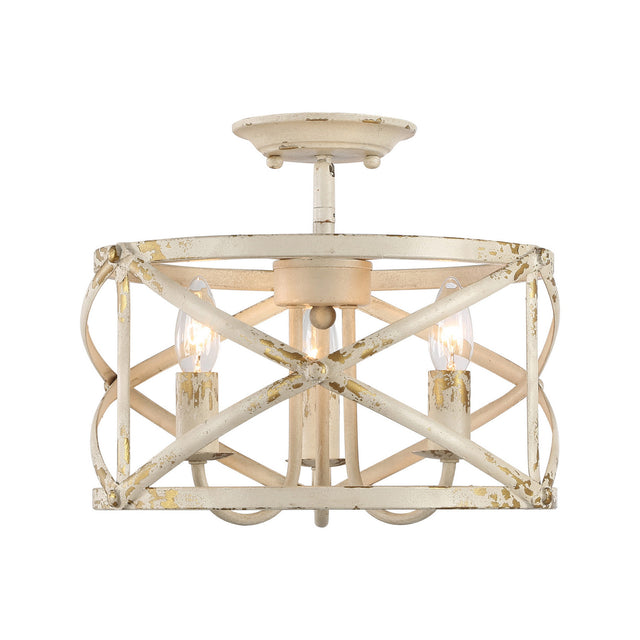 Alcott Semi-Flush Mount Ceiling Light by Golden