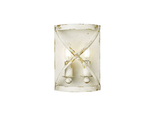 Buy antique-ivory Alcott Sconce by Golden