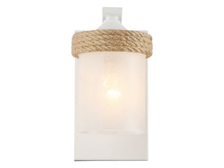 Buy natural-white Chatham Sconce by Golden