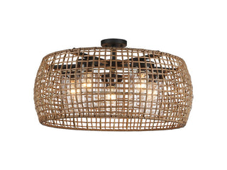 Piper Semi Flush Mount Light by Golden